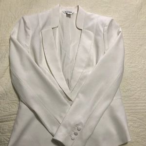 Professional, sexy white blazer